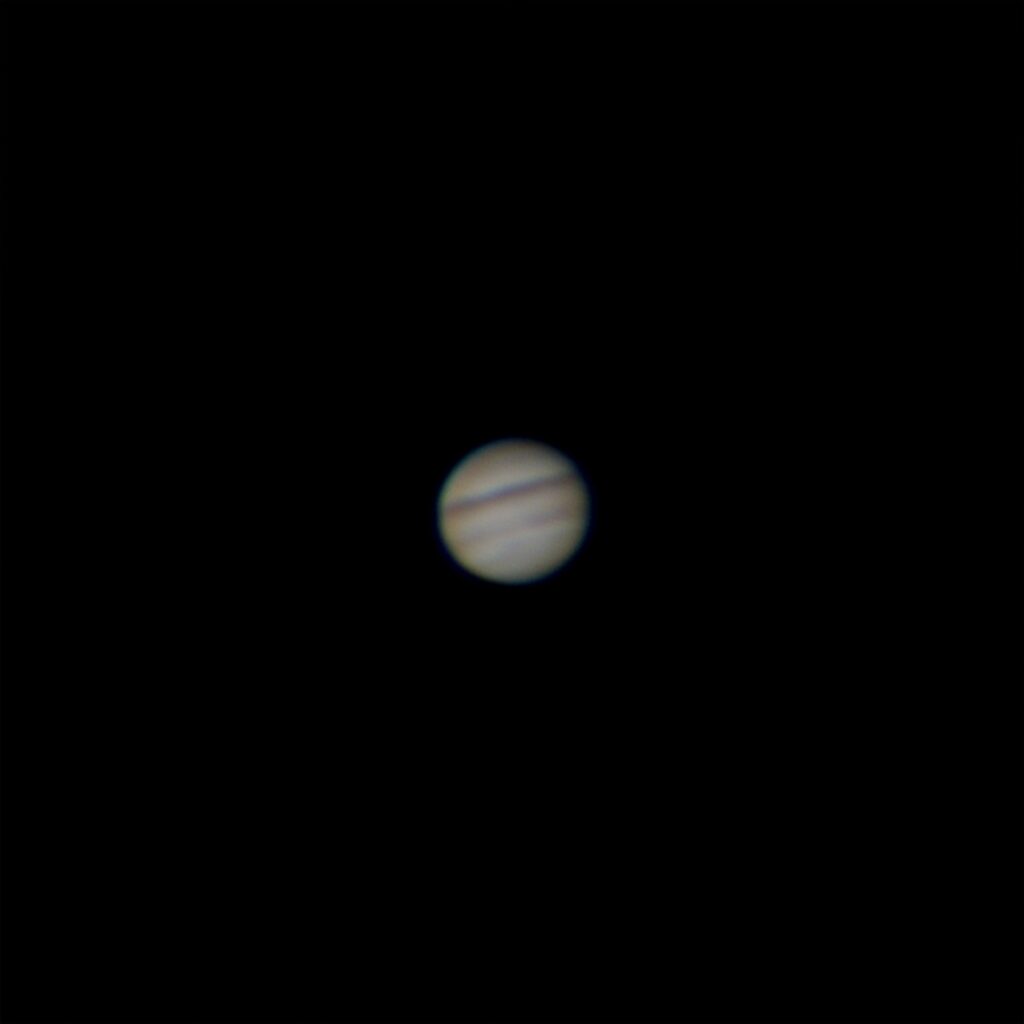 Jupiter and Saturn from the PS80eq